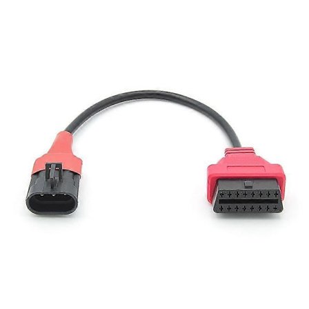 SYM SANYANG -moottoripyörän OBD-kaapeli 3-nastainen OBD2 16-nastaiseen diagnostiikka-adapterin skannerin jatkokaapeli