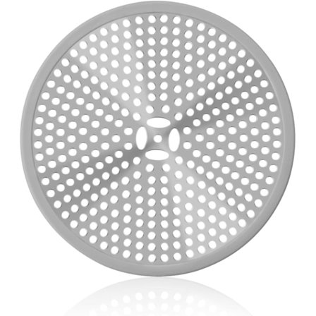 Slukrist, slukfilter i rustfritt stål for dusj, hårfanger