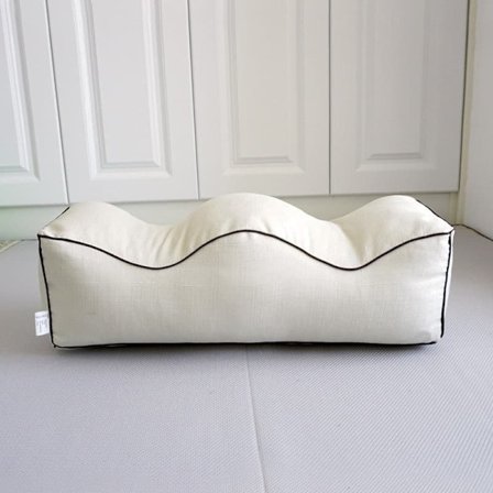 Benpute, Ergonomisk benstøttepute med fyll og vaskbart trekk for komfort_OF