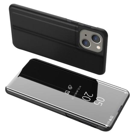 iPhone 14 Plus PU Leather Stand Fodral - Svart Svart