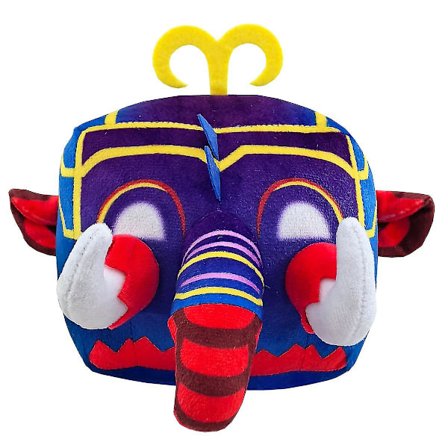 Blox Fruit Spillfigur - Leopardboks Plussjeleketøy, Lilla boks dukke [HK]