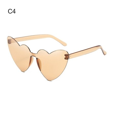 Hjärtformade solglasögon Hjärta solglasögon C4 C4 C4