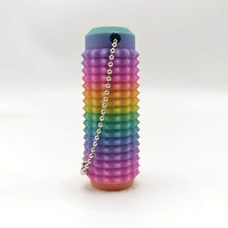 Spiky Fidget Nøkkelring - Smertelindring, Angst Stresslindring Fingermassasjeleke, Sensorisk Fidget Gadget