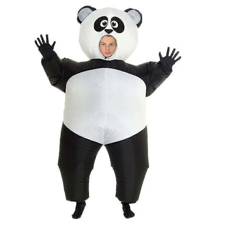 Oppustelig Panda Cosplay Kostume Til Voksne Komfortabelt Letvægts Show Kostume Til Aktivitetsfest Scene