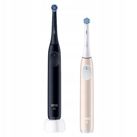 Oral-B iO2 Duo Eltandborste - Svart/Rosa