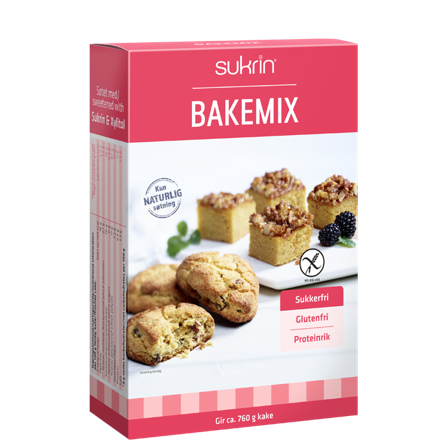 SUKRIN Bakemiks Sukkerfri 340 g