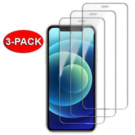 3-Pack - iPhone 11 / XR skjermbeskytter i herdet glass