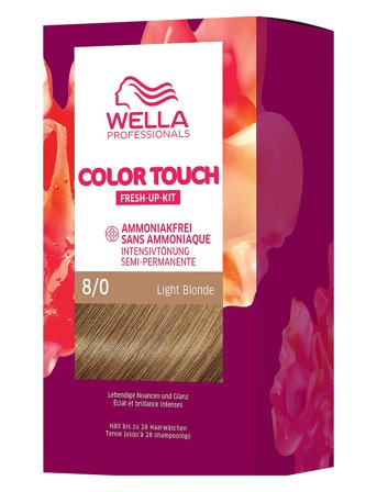 Wella Professionals Wella Professionals Color Touch Pure Naturals Light Blonde 8/0 130 Ml - Nude - 130 ML