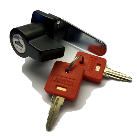 ArtFex - Reservedel Ny lås inkl. 2 nøkler - Hund - Hundebur & transportvesker - Burtilbehør & kjølematter - ZOO.no