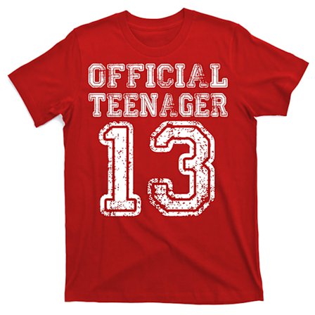 Officiel Teenager 13 års fødselsdag T-shirt