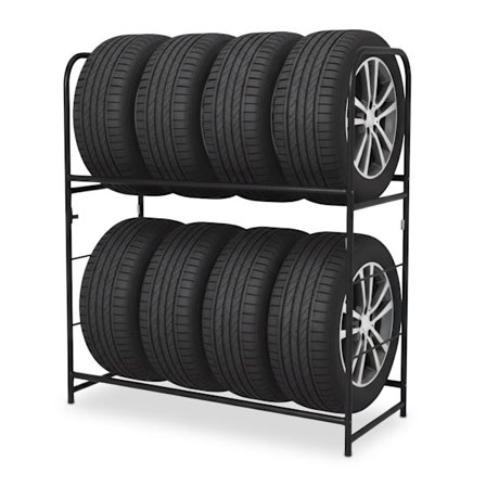 Rengasteline 8 renkaalle, säädettävä, hiiliteräs