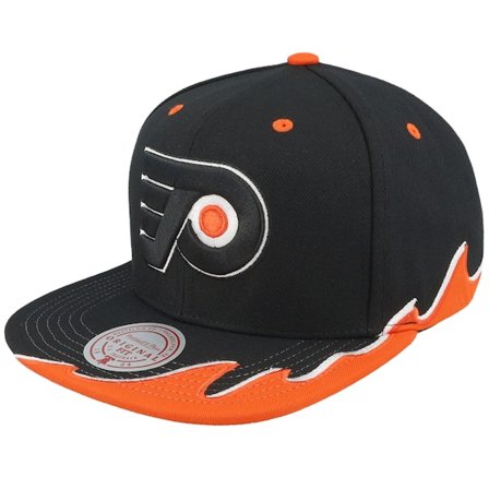 Mitchell & Ness - NHL Noir snapback Casquette - Philadelphia Flyers Rising Tide Cap Vintage Black Snapback @ Hatstore