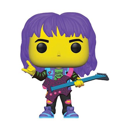 Funko Stranger Things Eddie med Gitarr US Exklusiv Blacklight Pop! Vinyl