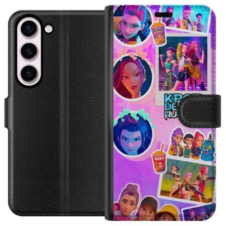 Yhteensopiva Lompakkokotelo Samsung Galaxy S23 Kawaii KPop Demon Hunters vinyylikeräilykohde