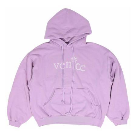 Erl, Hoodie Paars, Heren, Maat:M