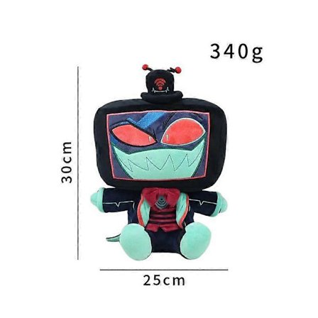 Offisielt Lisensiert Hazbin Hotel Vox 9" Plysj Youtooz Vox Hazbin Hotel Dukke