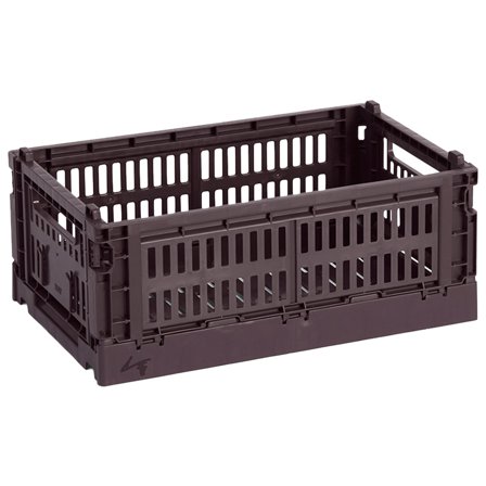 HAY Colour Crate Small oppbevaringsboks, bordeaux