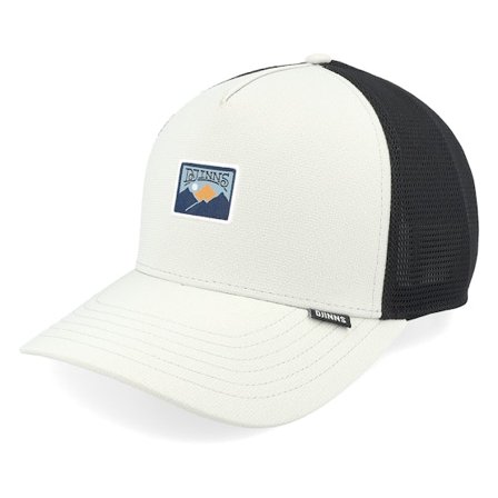 Djinns - Sort trucker Kasket - New Hft Cap Seersoftmesh Light Grey/Black A-Frame Trucker @ Hatstore