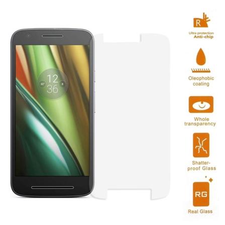 Motorola Moto E3 Härdat glas 0,3mm Transparent