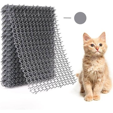 Plastik Duepigge, Afskrækkende Måtte til Fugle Hund