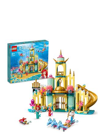 Disney Ariel’s Underwater Palace Castle Toy Toys LEGO Toys LEGO Disney Mickey And Friends Monivärinen/Kuvioitu LEGO