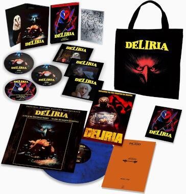 Deliria (Ultra Limited Bag Edition 100 Copie) (Blu-Ray+Dvd+Cd+Lp+Book)