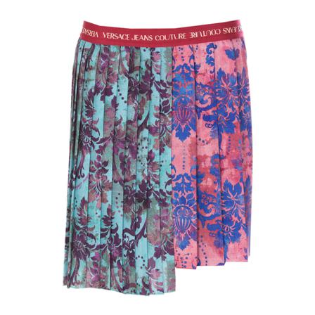 Versace Jeans Couture, Midi Skirts Różowy, Kobieta, Rozmiar: 2XS