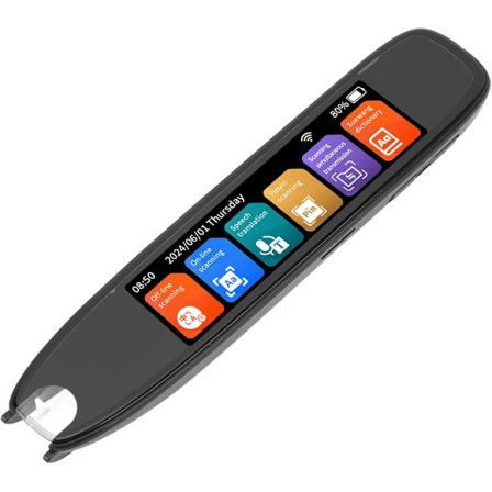 2025 Seneste Model Scanningslæsepen, OCR Oversættelsespen-scanner, 142 Sprog Oversættelsesenhed med 3.7 Touchskærm, Wi-Fi Læsepen