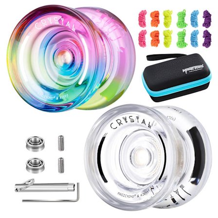 Magicyoyo Plastik Dobbelt Funktions Yo-yo K2 Crsytal Gradient Yoyo