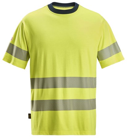 Snickers Workwear 2562-6695 T-skjorte varsel, gul/marineblå XL, Klær