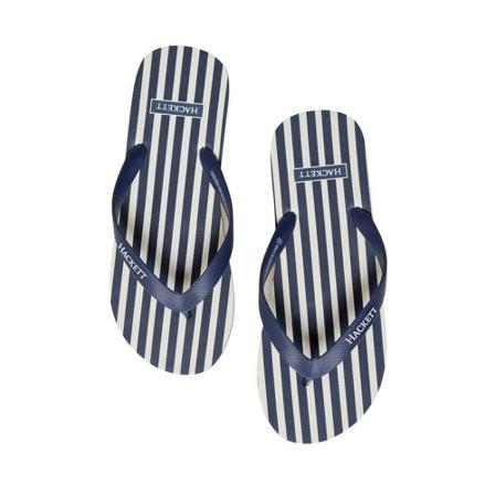 Hackett, Bengal Flip Flops Blauw, Heren, Maat:43 EU,streep