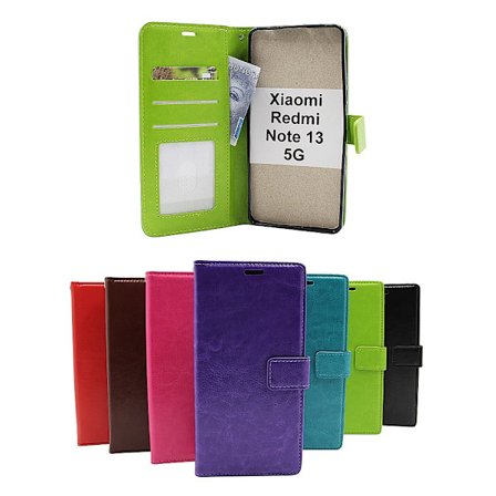 Crazy Horse Wallet Xiaomi Redmi Note 13 5G