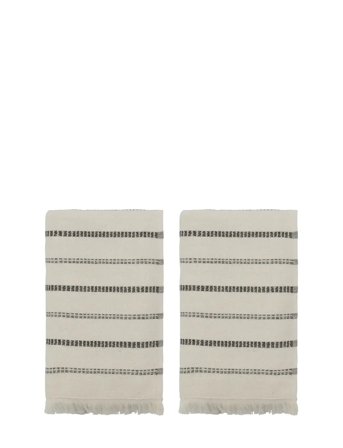 meraki Towel, Mktrue, Off-White;Black - Cream - ONE SIZE