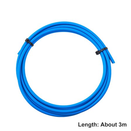 3 meter hydraulisk slang för cykel, 2,0x5,0 mm, nylonbelagd skivbromsslang
