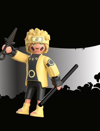 PLAYMOBIL Playmobil Naruto Naruto Rikudou Sennin-Tilstand - 71100 - Multi/patterned - ONE SIZE