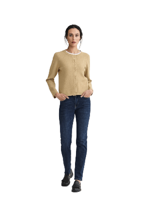 Newhouse Cardigan Arly Tröjor Dam Beige XS