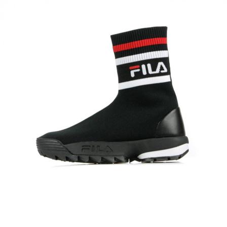 Fila, Stivale Disruptor Logo Sockboot WMN Zwart, Dames, Maat:39 EU,strepen