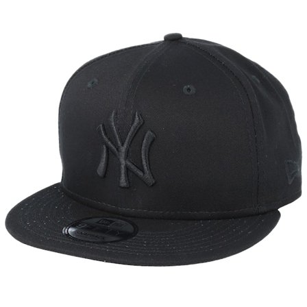New Era - MLB Zwart snapback Cap - New York Yankees Black/Black 9FIFTY Snapback @ Hatstore