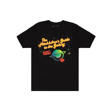 The Hitchhiker's Guide.. (Black) Uni T-Shirt XXL 9780593756430