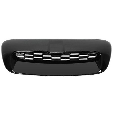 Främre Luft Huv Ventilationsgaller Trim för 07-13 Mini Cooper S R55 R56 R57 R58 Glansig Bil Övre Motorhuv