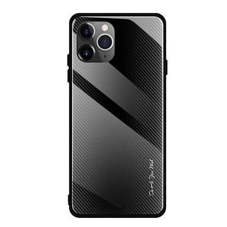 Texture Gradient Skal för iPhone 11/XR - Svart