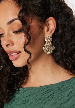 BY JOLIMA Disco Earring GO Gold Klær