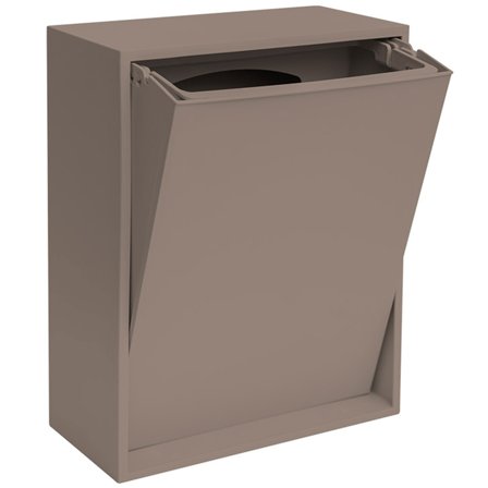 Recollector Recycling Box 12 liter, fungi brown' - 'Brun