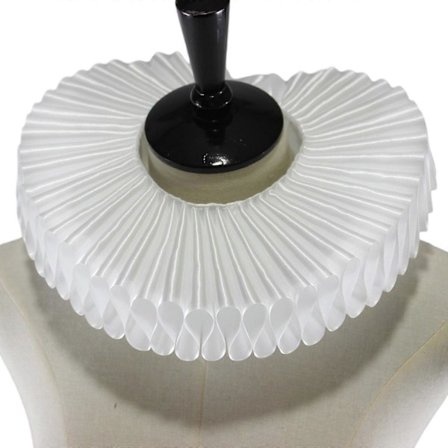 Vintage Klovn Halskrage Silkeaktig Falske Krager Avtakbare Krager Viktoriansk Renessanse Kostyme Nyhet Halskjede Sjal (LGL)