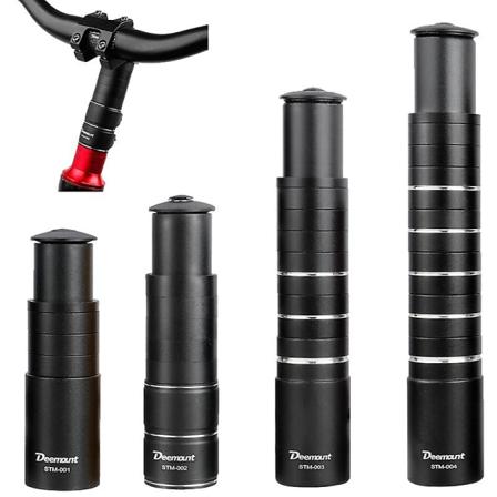 Pyörän haarukan varren noususovitin Mtb Ohjaustangon korkeus 100 mm Lisäys Jatke alumiiniseospyörän osat Sopii halk. 28,6 mm 217mm