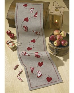 Broderikit Løber Jul - Permin