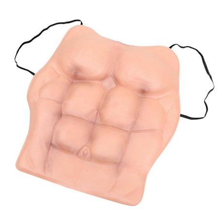 Muskel Silikon Falske Muskler Rekvisitter Mand Fest Simulation Tøj Abdominal Cosplay Kostume Mandlige Tøj Dragt Hud Rekvisit Vest