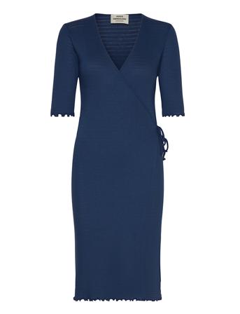 Pointella Dalis Dress Dresses Lace Dresses Blå Mads Nørgaard*Betinget Tilbud