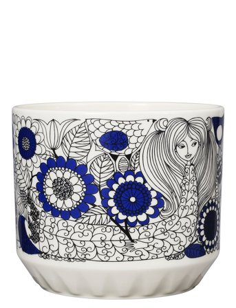 Arabia Pastoraali Plant Pot 120 X 140Mm - Blue - 12X14CM