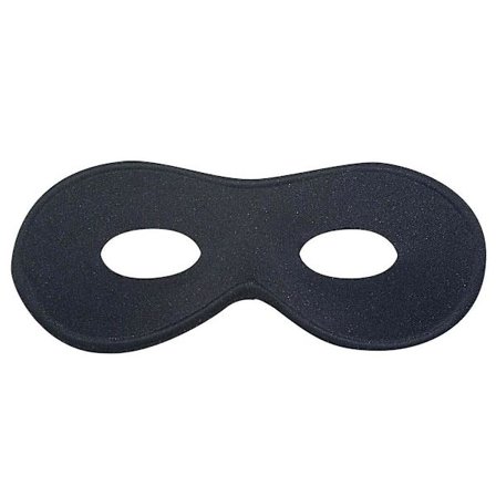 Vuxen svart varg i tyg och plast